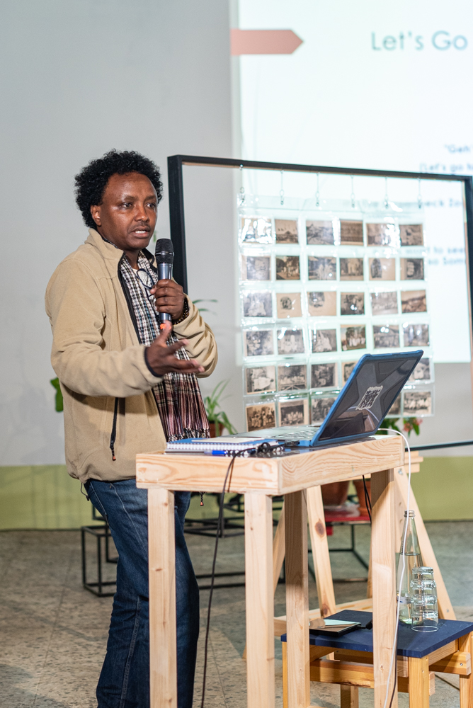 Präsentation von Bodhari Warsame | Photo: Raisa Galore & Marvin Systermans