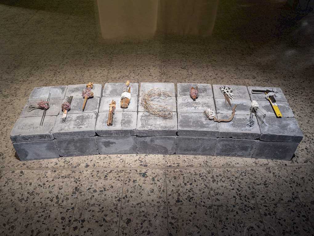 Installation by Neusa Trovoada | Photo: Marvin Systermans