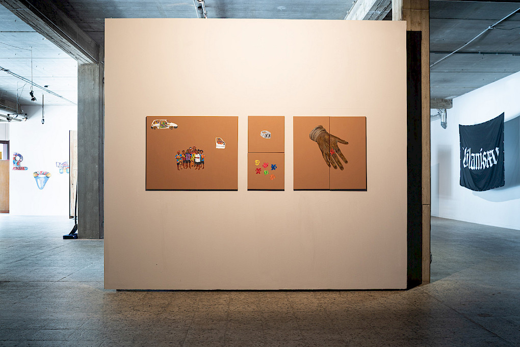 Installation view: Robson Marques | Photo: Raisa Galofre