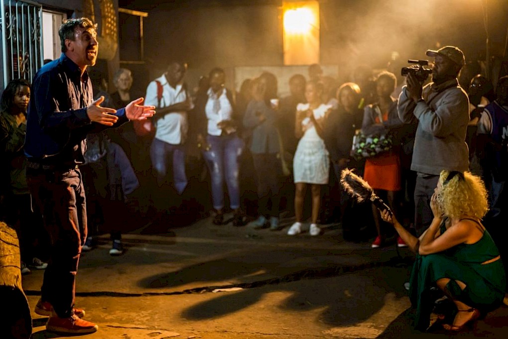 Rhythmanalysis in Harare with Gintersdorfer/Klaßen and Hauke Heumann, Photo: Jekesai Njikizana