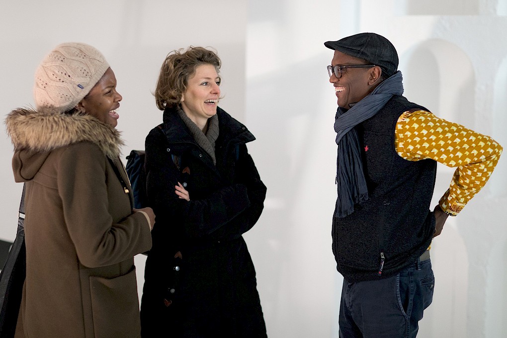 Reading with Abdourahman Waberi | Photo: Michael Setzpfandt