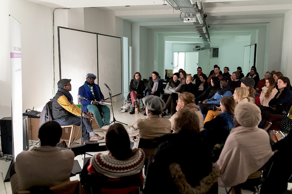 Reading with Abdourahman Waberi | Photo: Michael Setzpfandt