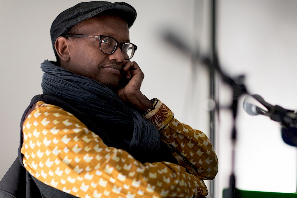 Reading with Abdourahman Waberi | Photo: Michael Setzpfandt