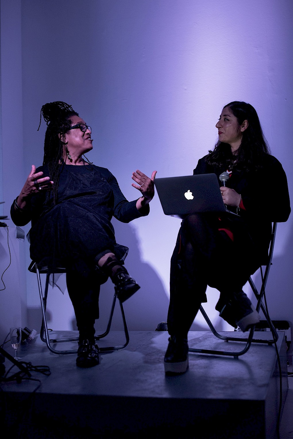 Pamela Z: Other Rooms. Performance & Discussion  |  Photo: Raisa Galofre